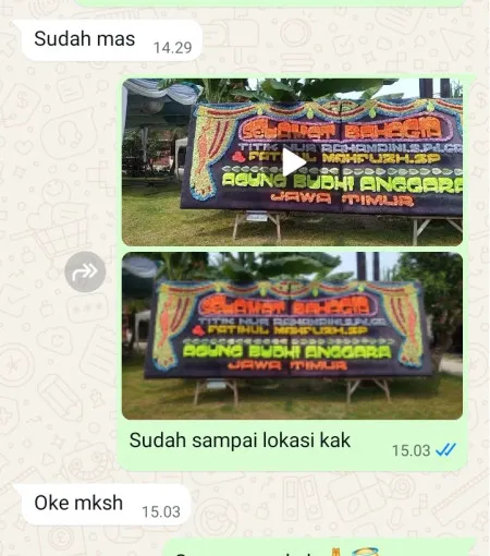 Pengiriman Papan Bunga Karangasem Utara Batang