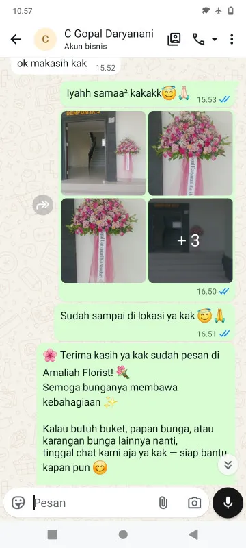 Pengiriman Karangan Bunga Karangasem Utara Batang