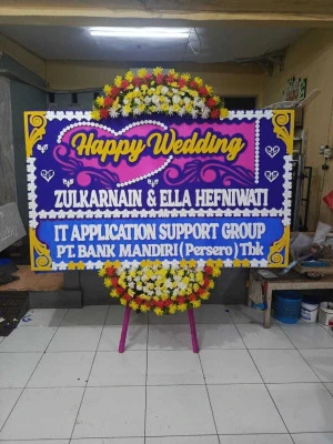 Papan Bunga di Karangasem Utara Batang